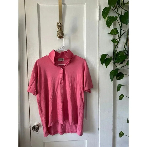 GAP Clothing Co Women’s size Medium pink Polo Shirt - Picture 1 of 6